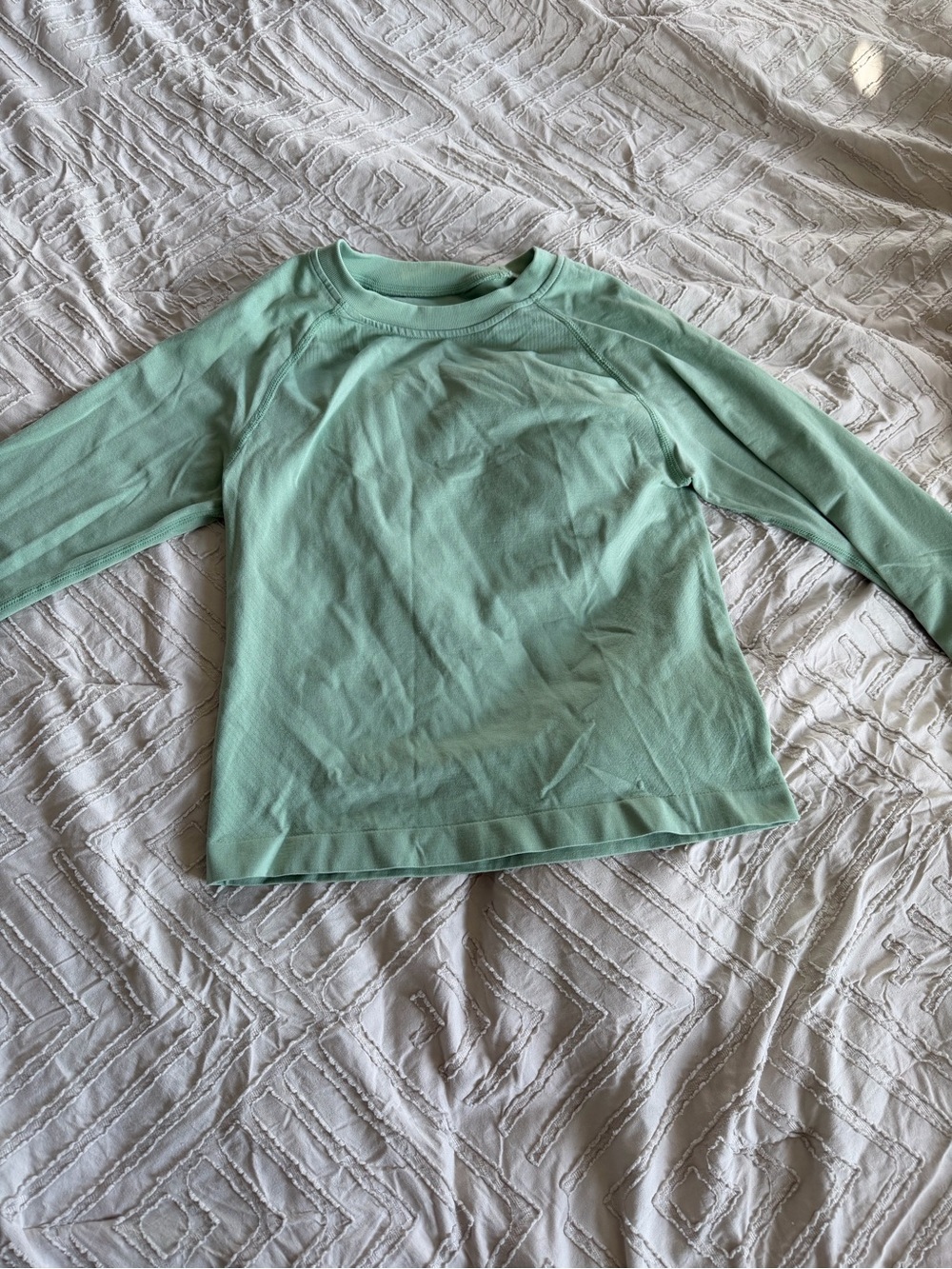 Women Long Sleeve- Mint Green